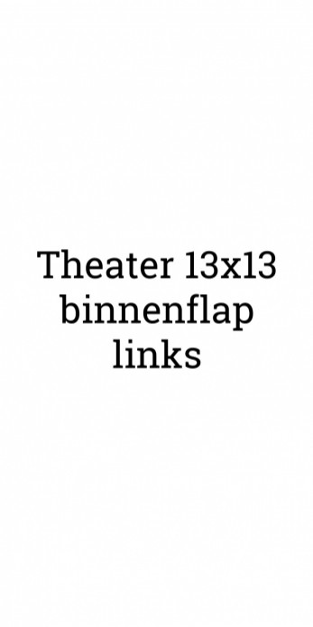 13x13 (Theater) binnen