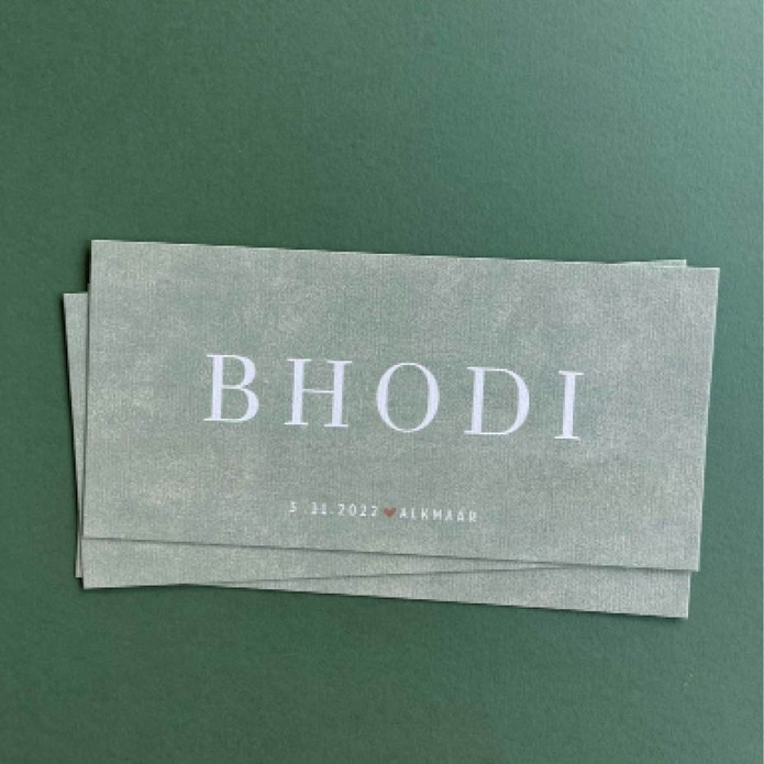 bhodi-stoer-geboortekaartje-waterverf-achtergrond-groen