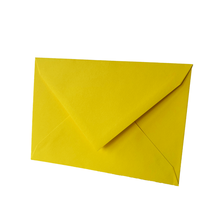 Envelop geel