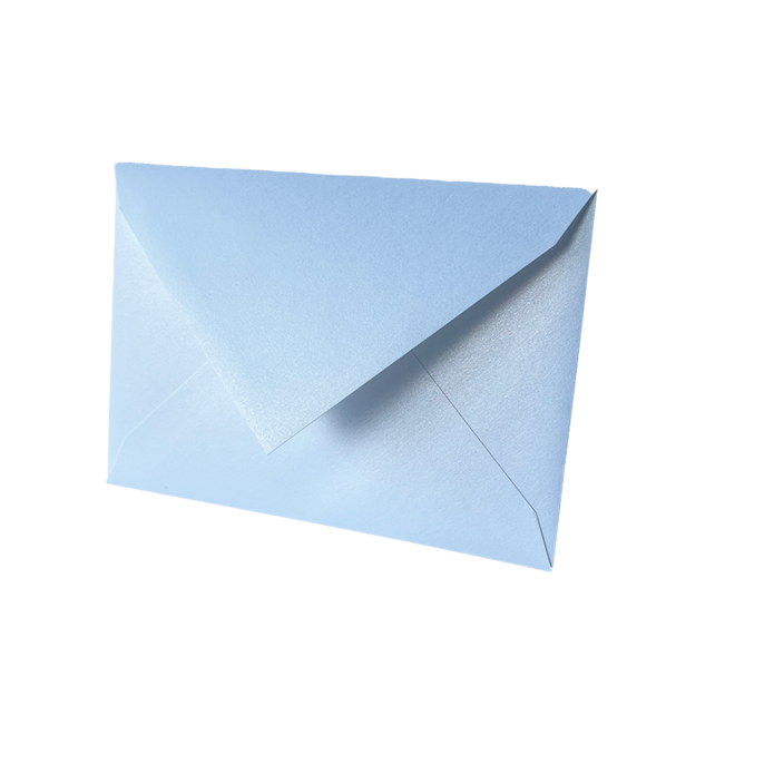 Envelop metallic wit