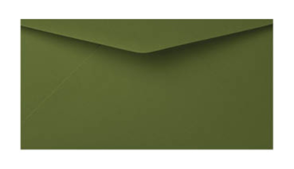 Envelop mosgroen 22x11cm
