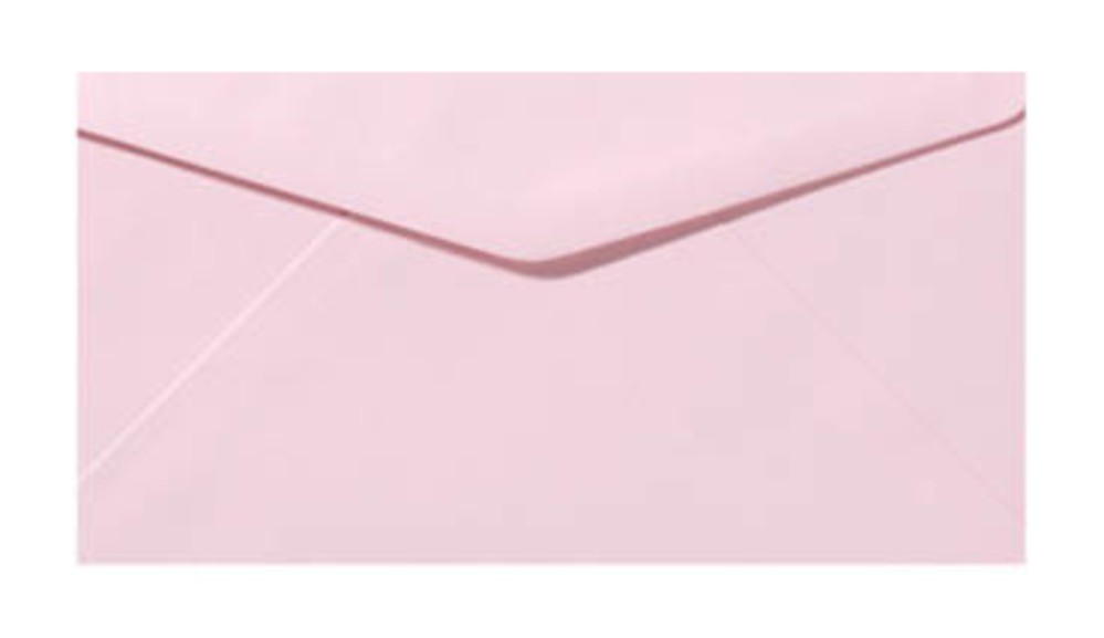 Envelop roze 22x11cm