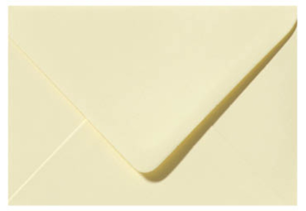 Envelop zacht geel 18x12cm