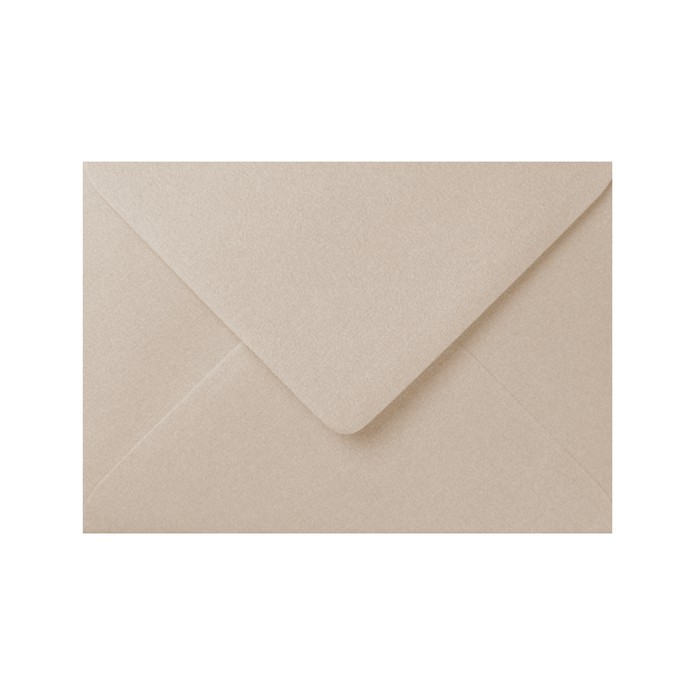 Envelop metallic zand 10,5x14,8cm