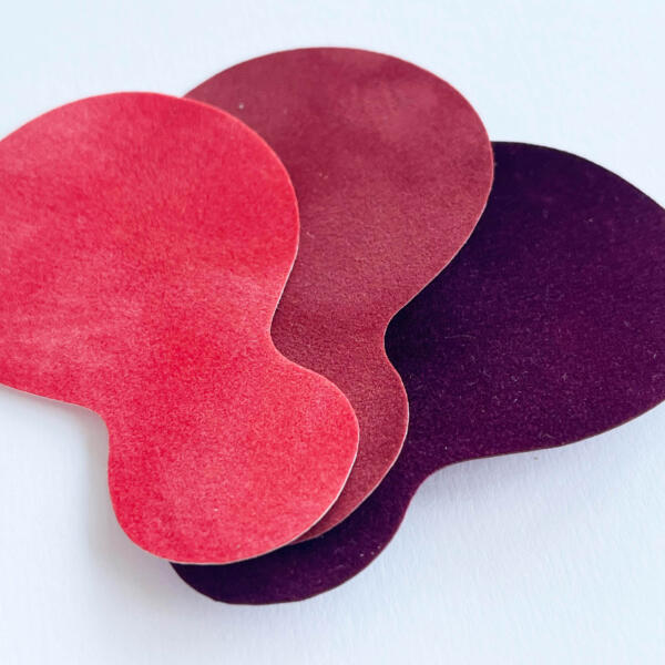 VELVET | Koraalrood, Steenrood, Bordeaux