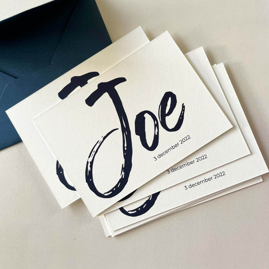 Multiloft 480 gr + kleur op snee | Origineel kaartje zelf maken