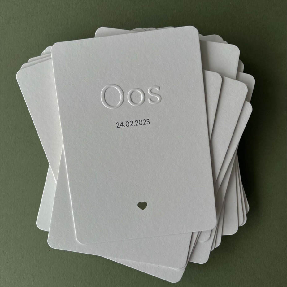 Old Mill 600 gr + reliëfdruk | Origineel kaartje Nore